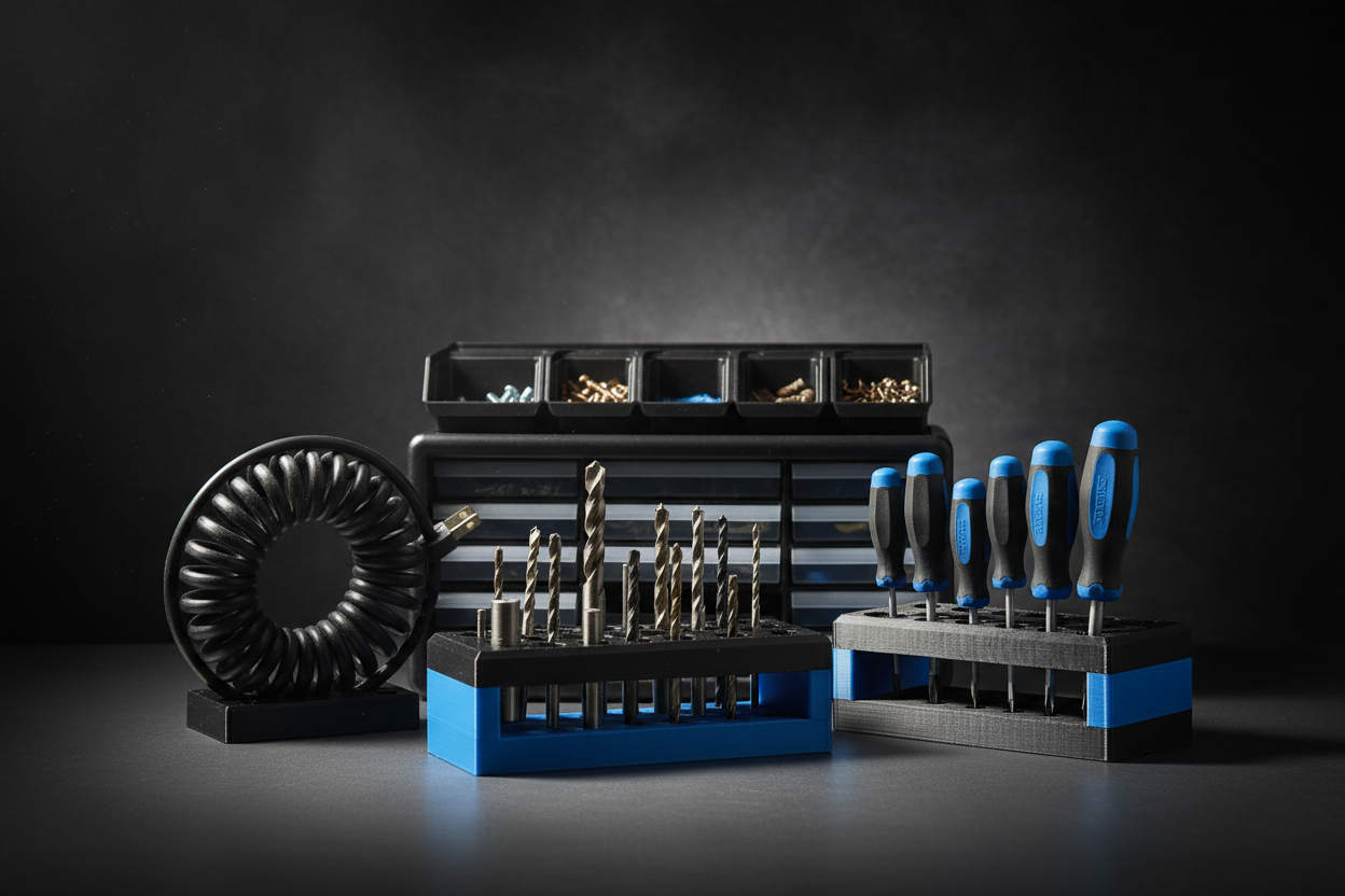 3D Printed Tool Accessories Dark Style