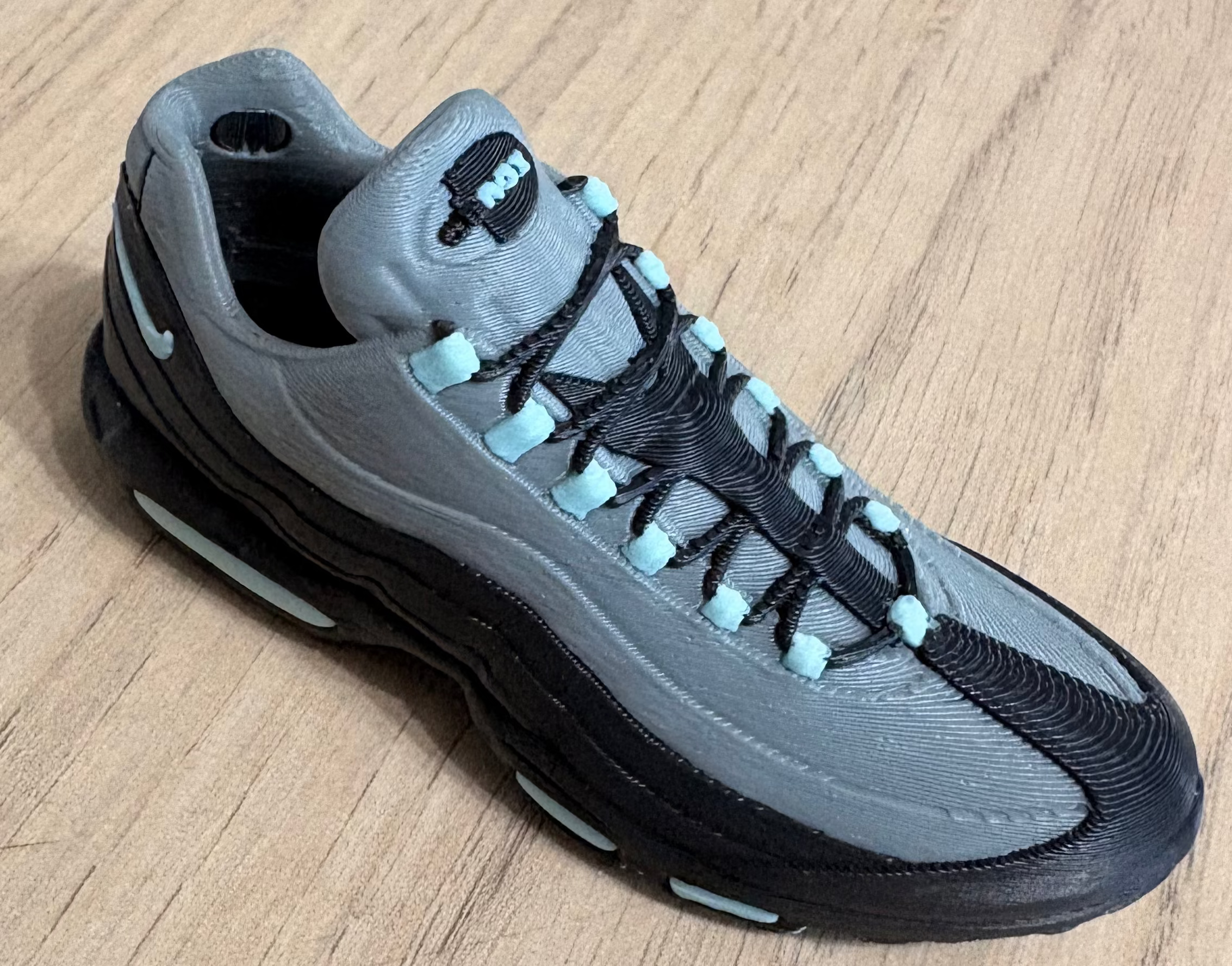 Nike Air Max 95 3D Printed Keychain - Mint Green