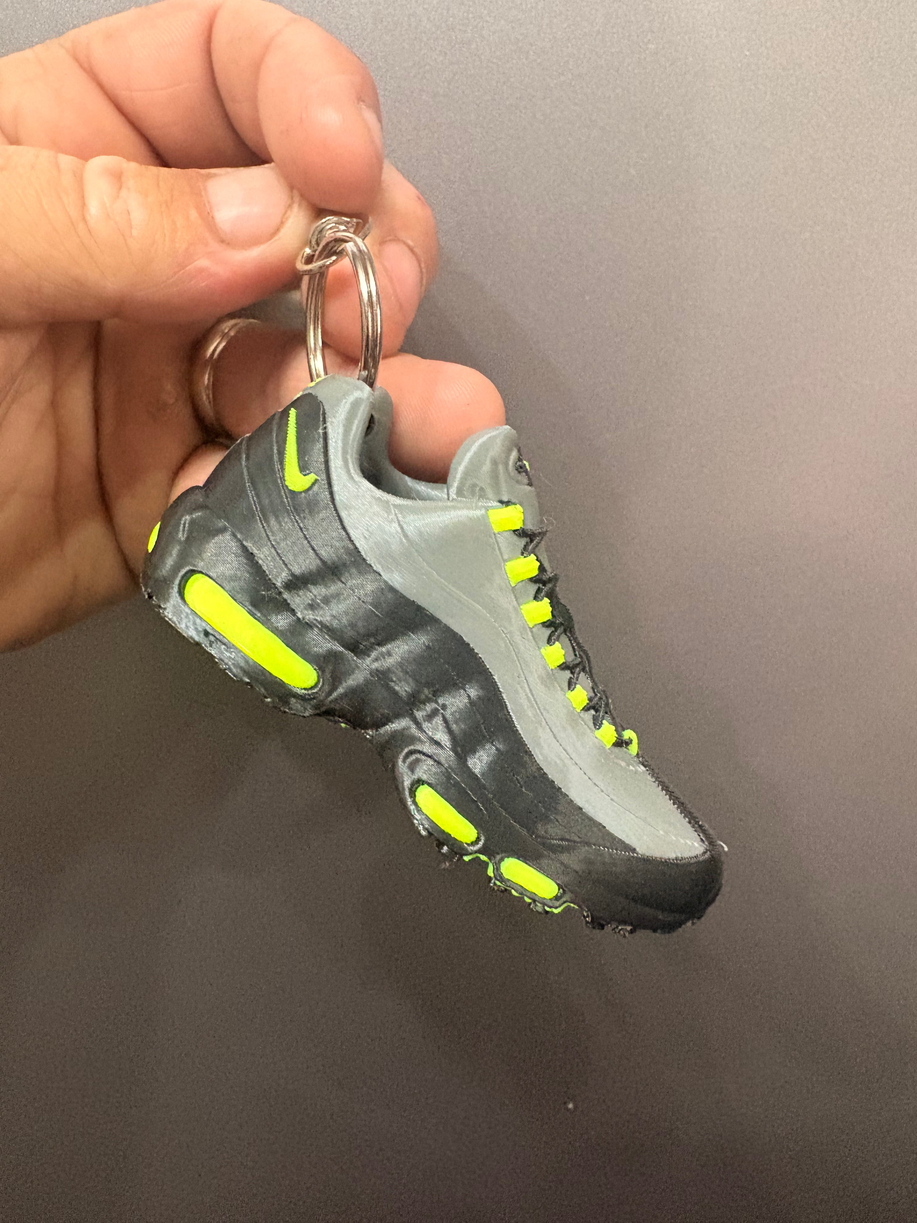 Nike Air Max 95 3D Printed Keychain - Neon new arrival