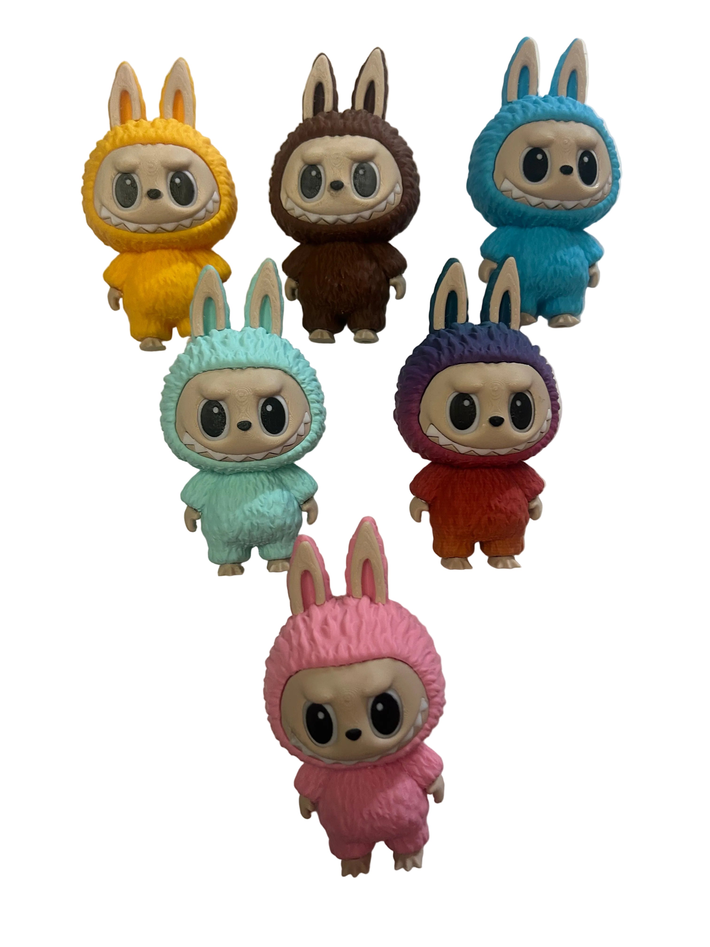 Labubu Small 3D Printed Figure