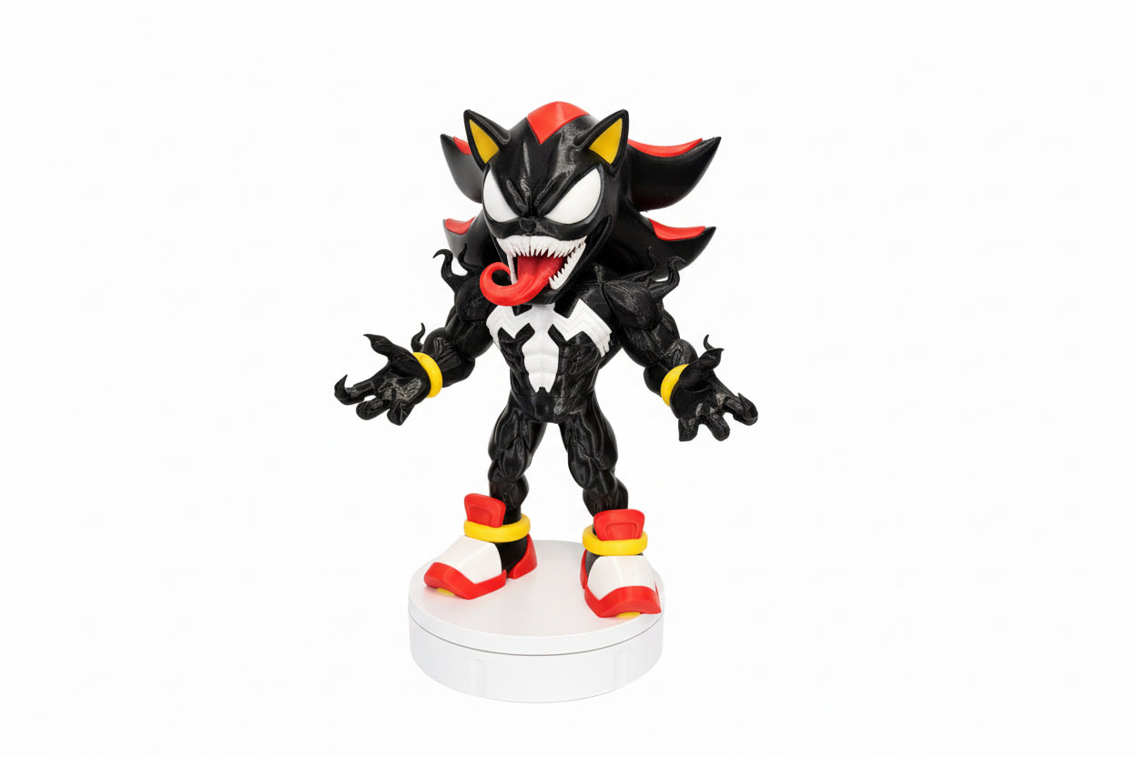 Shadow the Hedgehog x Venom 3D Printed Figure
