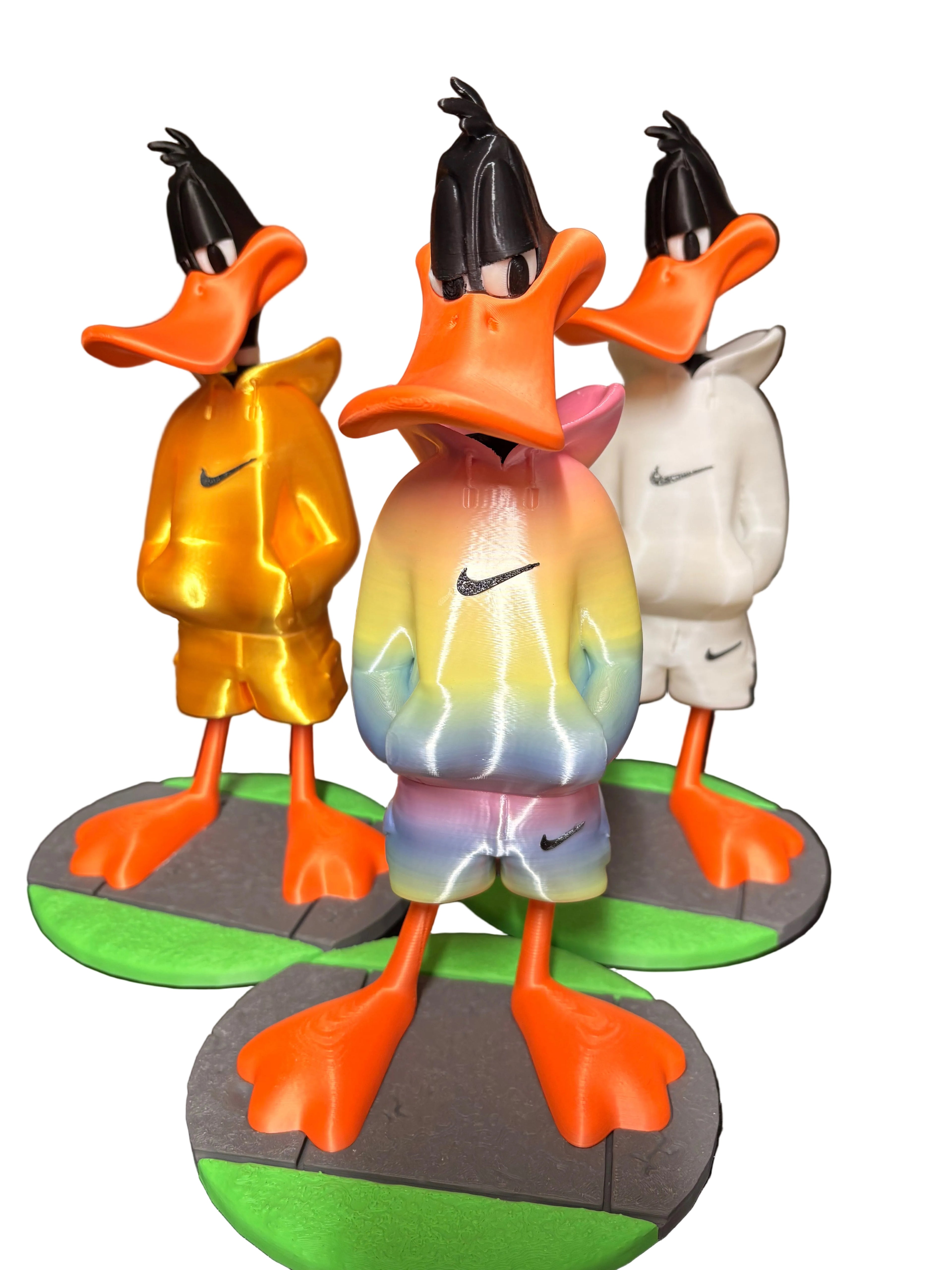 Iconic Daffy Duck Urban 3D Printed Figure