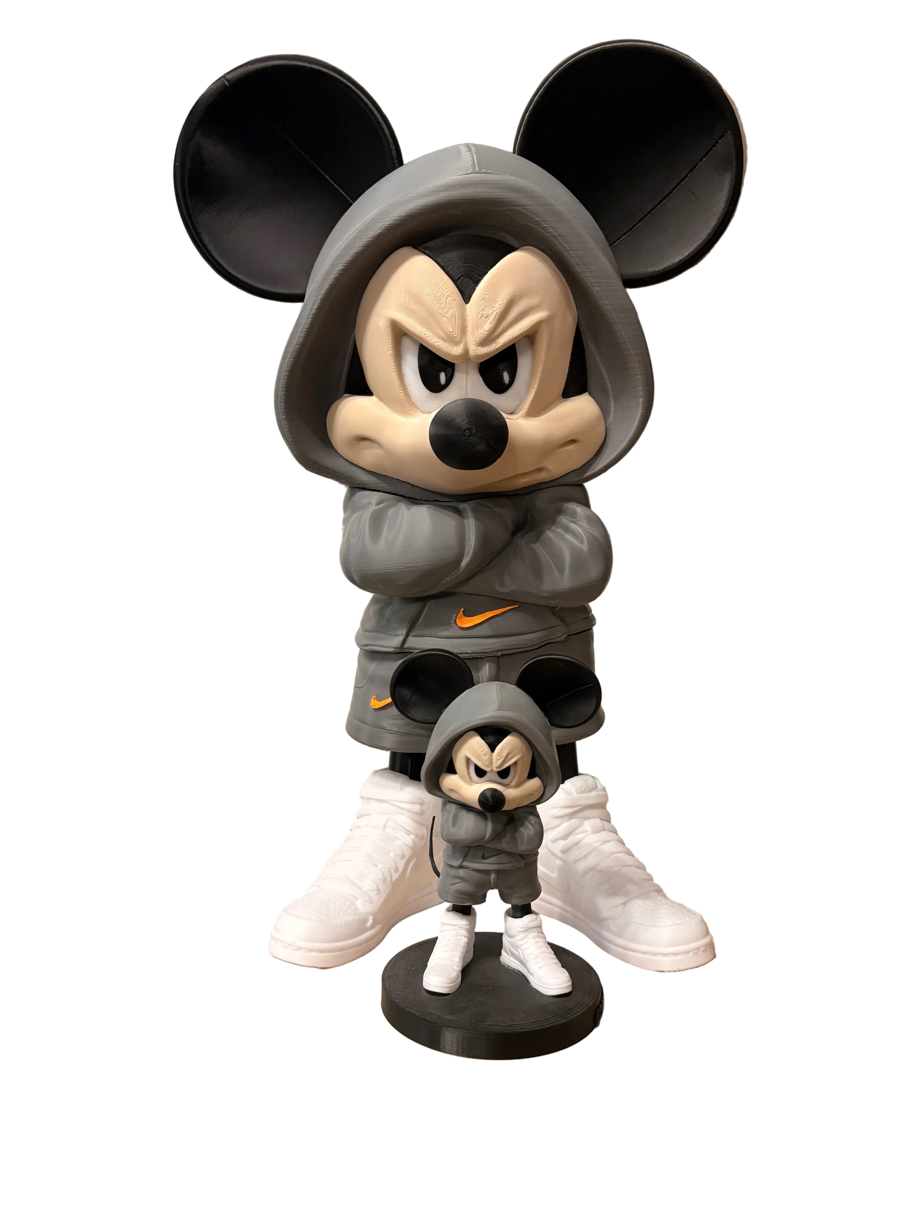 Iconic Mickey Mouse Urban 3D Printed Figure - Extra Large
