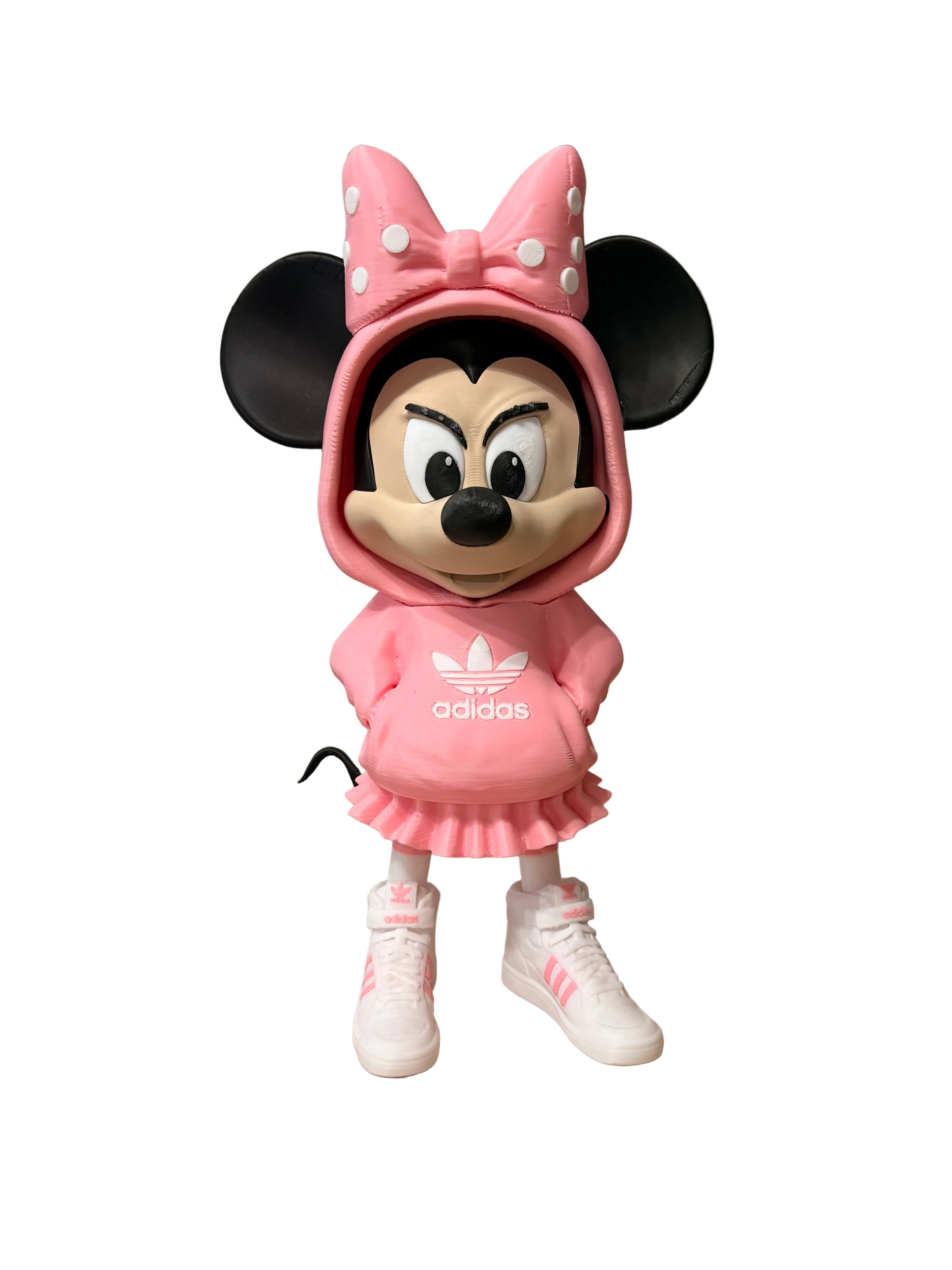 Iconic Minnie Mouse Urban 3D Printed Figure