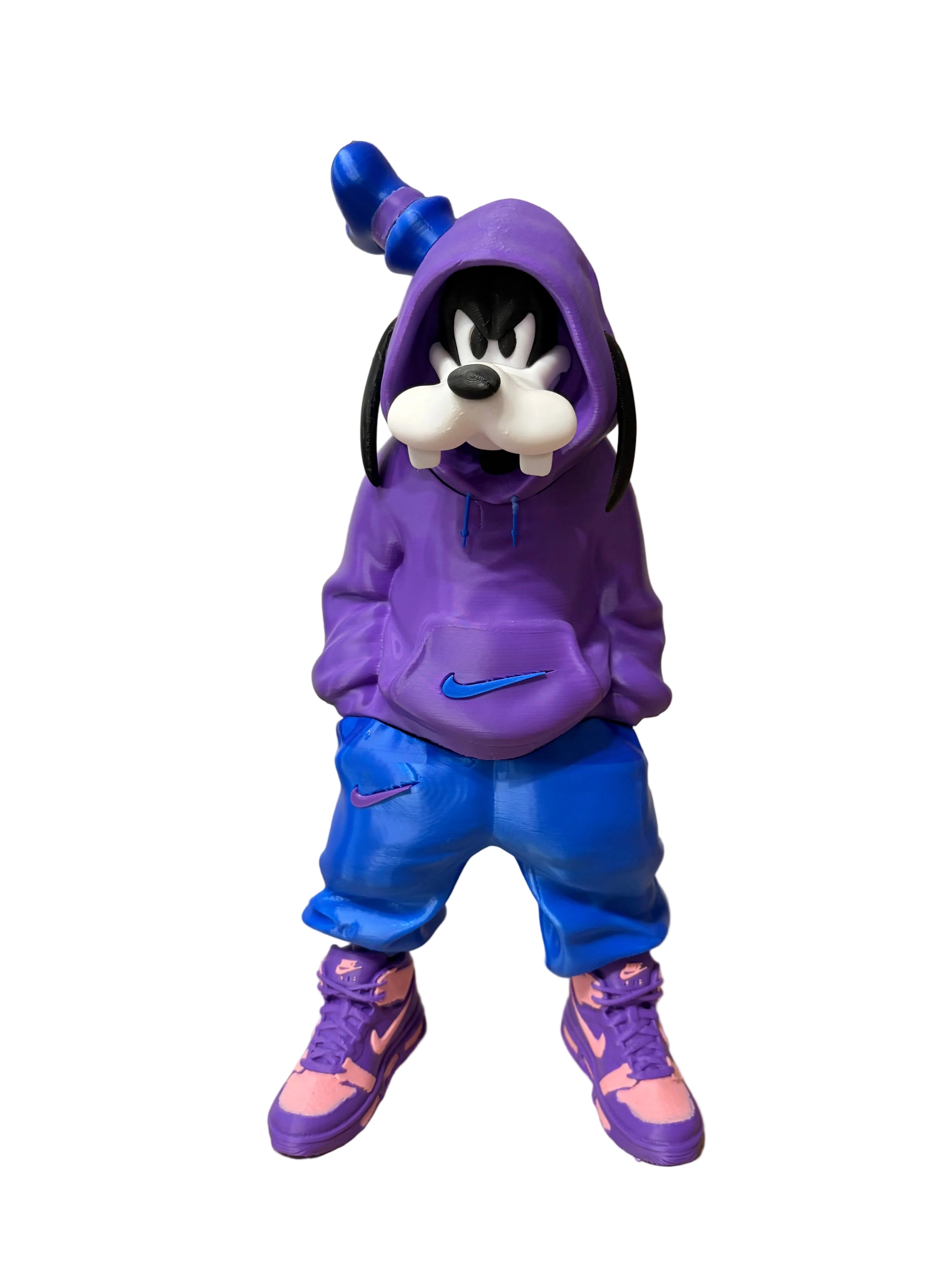 Iconic Goofy Urban 3D Printed Figure