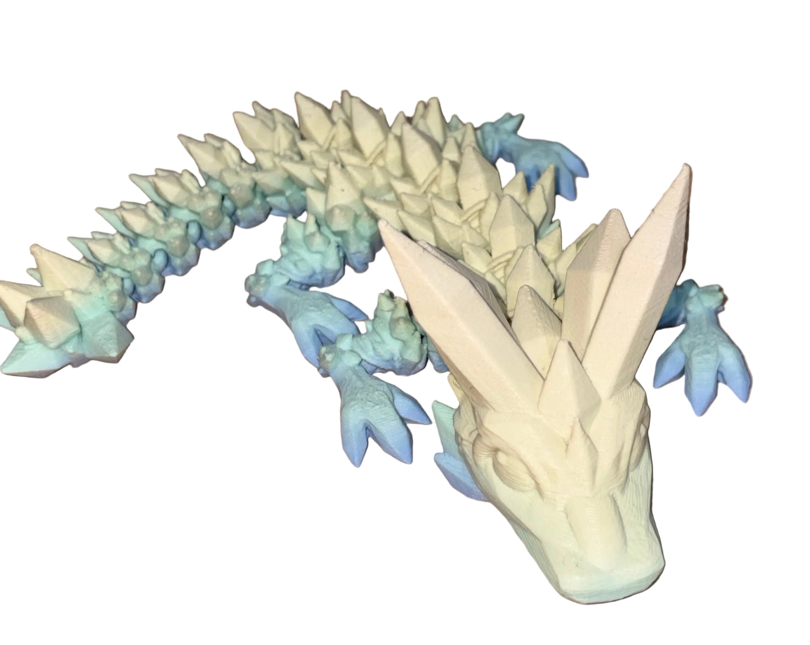 Articulated Dragon 3D Printed Fidget (Dragon C)