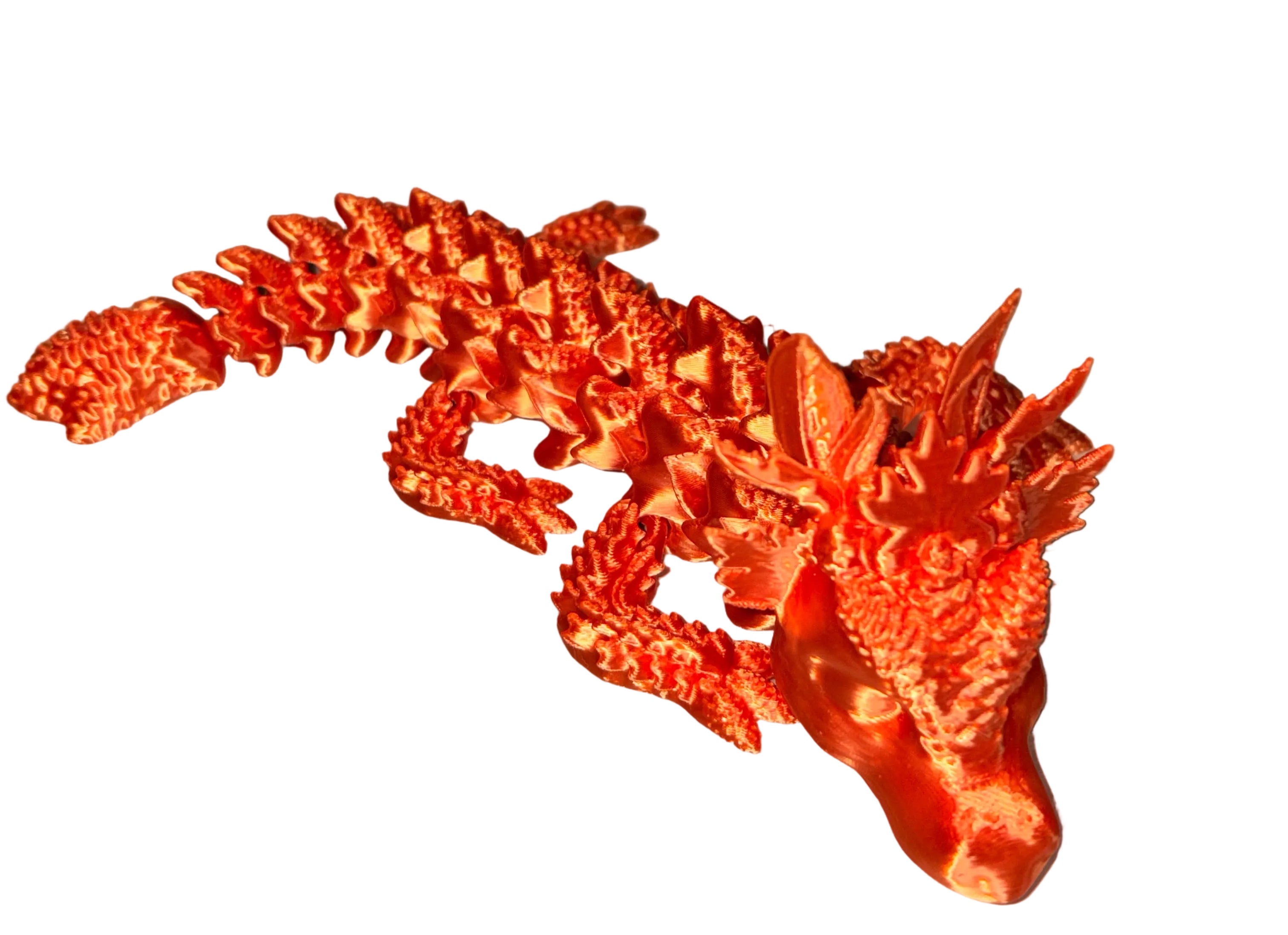 Articulated Dragon 3D Printed Fidget (Dragon E)